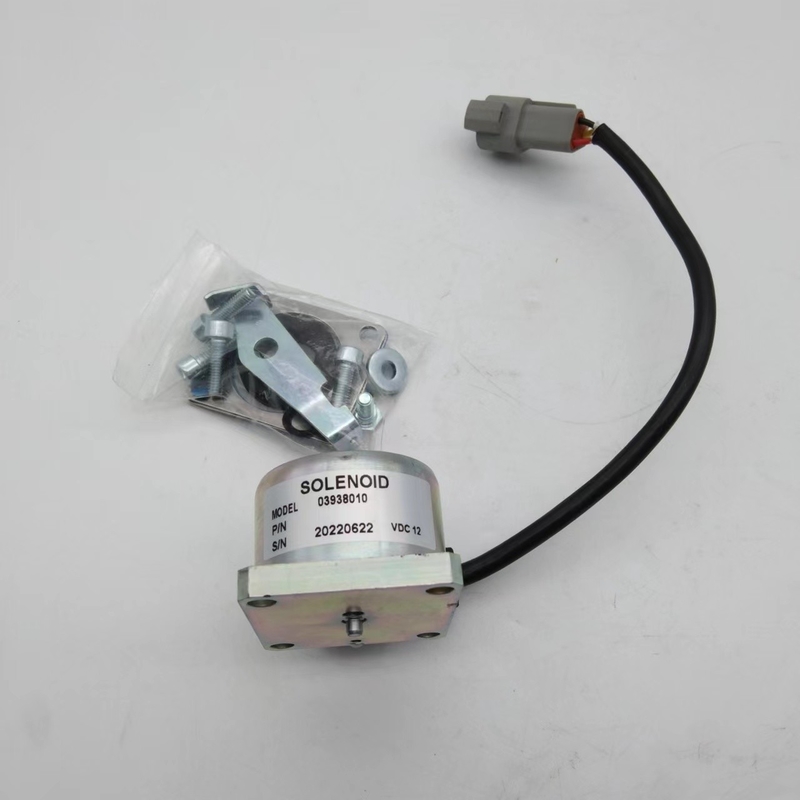 03938010 HATZ L / M 12V 24V डीजल इंजन पार्ट्स के लिए सोलनॉइड वाल्व एक्ट्यूएटर रोकें