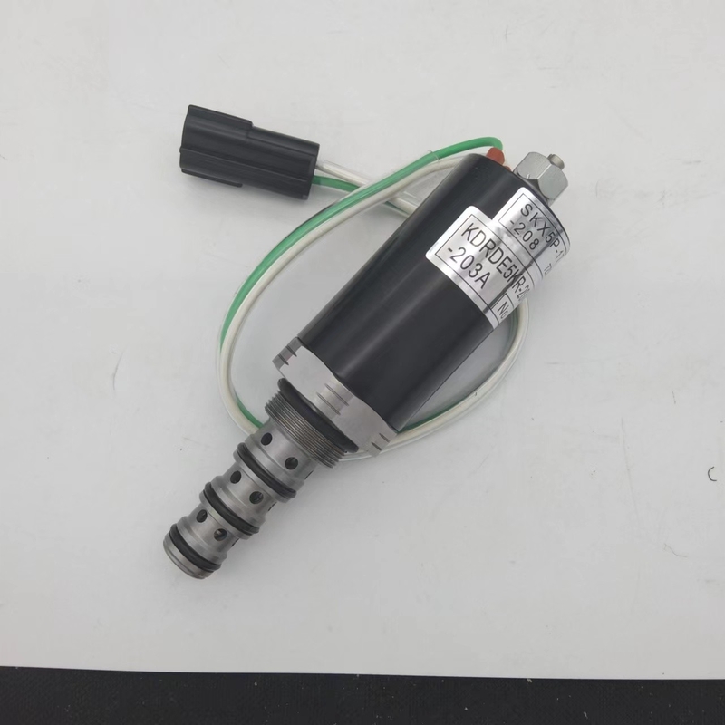 KDRDE5KR-20 40C07-203A SK200-6 SK200-3 DH200-7 EC210 के लिए हाइड्रोलिक पंप सोलेनॉइड वाल्व