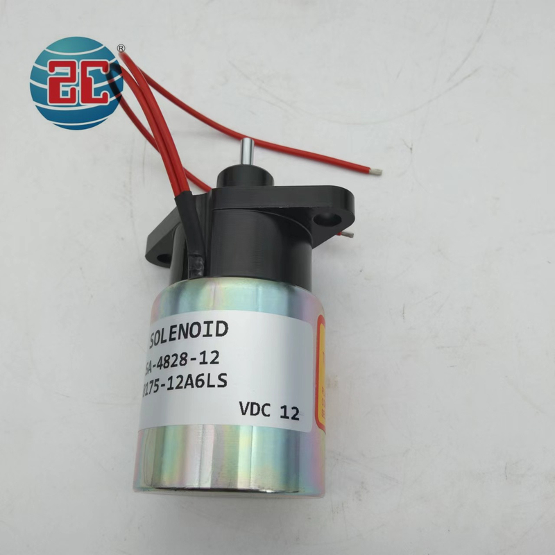 0175-12A6LS SA-4828-12 Kubota V3300 इंजन के लिए Solenoid वाल्व Actuator बंद करो