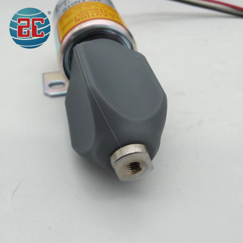 SA-4876-12 1751ES-12E6ULB5S8 खुदाई इंजन 12V 3 तारों के लिए सोलनॉइड वाल्व बंद करो