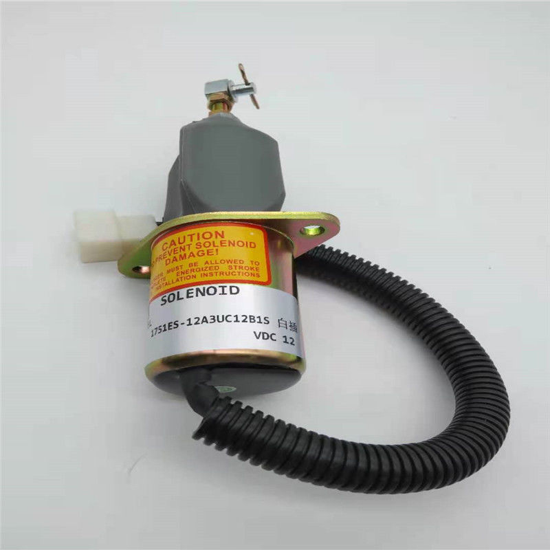 यानमार SA-4673-S 60-5 12V व्हाइट प्लग के लिए सोलनॉइड वाल्व 1751ES-12A3UC12B1S फ़िट बंद करें