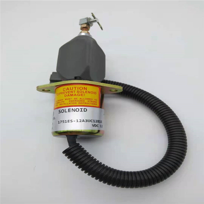 1751ES-12A3UC12B1S R60-5 YANMAR 4TNE-94 ग्रे प्लग के लिए सोलनॉइड वाल्व फ़िट रोकें