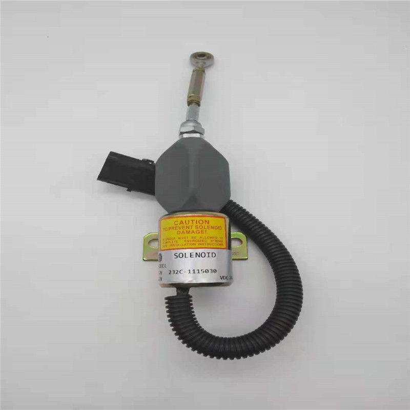 232C-1115030 BTG18056 Doosan VOLVO CATERPILLAR इंजन पार्ट के लिए सोलनॉइड वाल्व फ़िट रोकें