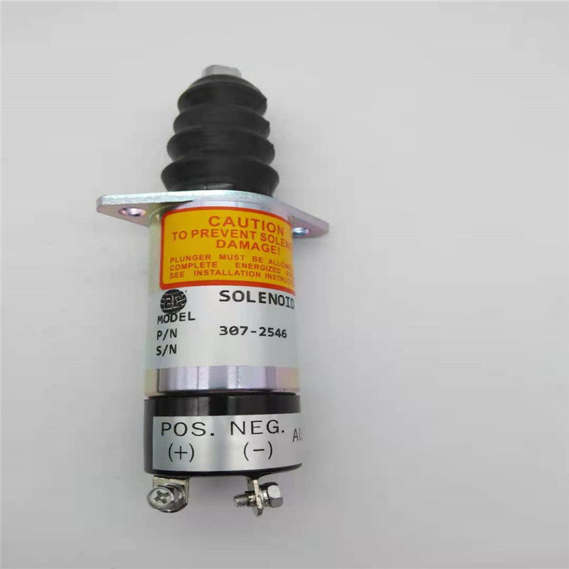 307-2546 वुडवर्ड इंजन 24V एक्स्कवेटर स्पेयर पार्ट के लिए सोलनॉइड वाल्व फ़िट रोकें:
