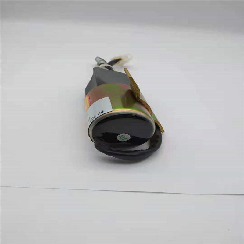 6108-1115030 YUCHAI YC85 YC135 खुदाई इंजन के लिए सोलनॉइड वाल्व 24V फ़िट रोकें