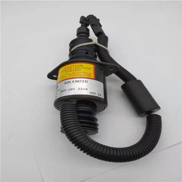 डी 59-105-22 + डी 4114 / डी 6114 / डी 9-220 लियूगोंग / शांगचाई खुदाई लोडर के लिए एक स्टॉप सोलोनॉयड वाल्व फ़िट