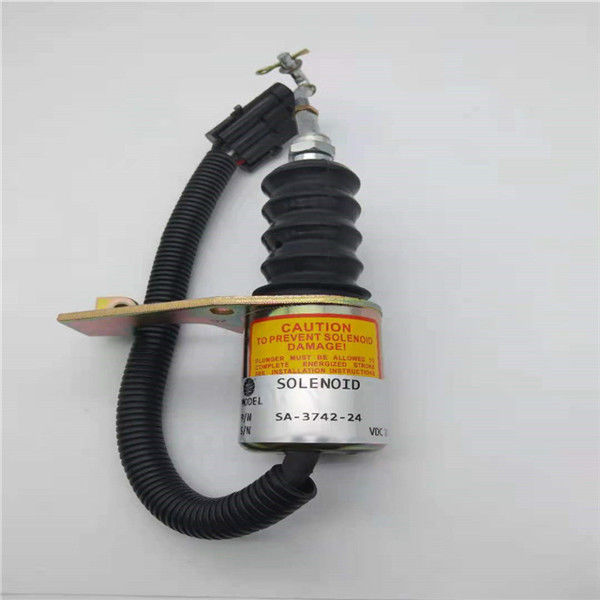 SA-3742-24 वुडवर्ड / कमिंस / ड्यूट्ज़ खुदाई इंजन के लिए सोलनॉइड वाल्व फ़िट रोकें
