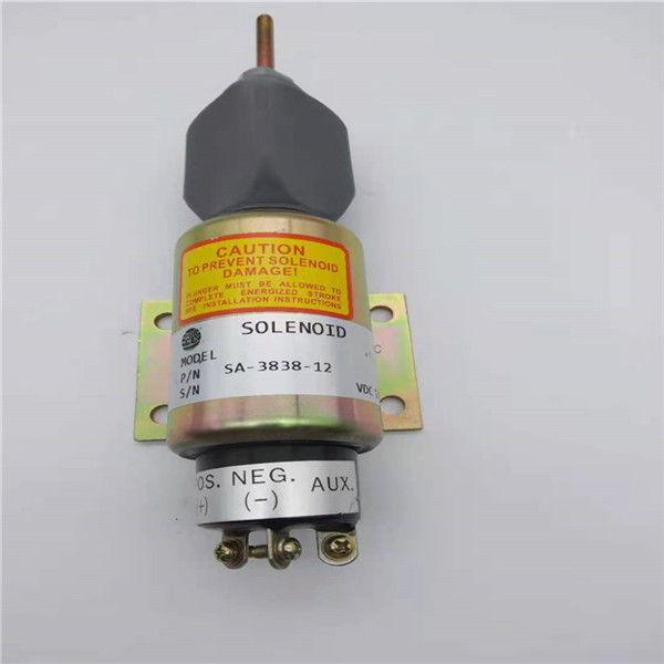 SA-3838-12 2848A256 कमिंस / वुडवर्ड खुदाई 12V के लिए सोलनॉइड वाल्व फ़िट रोकें