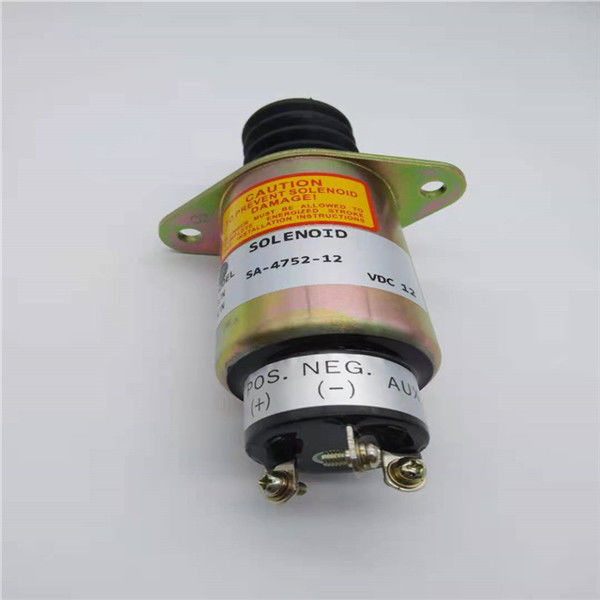 SA-4752-12 कुबोटा वुडवर्ड 2003-12S7U1B2A खुदाई इंजन भागों के लिए सोलनॉइड वाल्व फ़िट रोकें