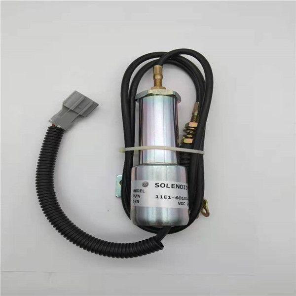 11E1-60100-24 खुदाई देवू Doosan DH220-5 24V के लिए सोलनॉइड वाल्व फ़िट रोकें