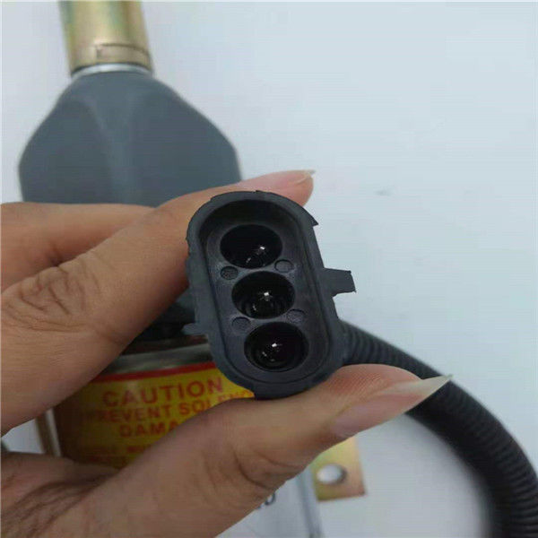 3926411 / SA-4257-12 कमिंस 6CT खुदाई इंजन भागों के लिए सोलनॉइड वाल्व फ़िट रोकें