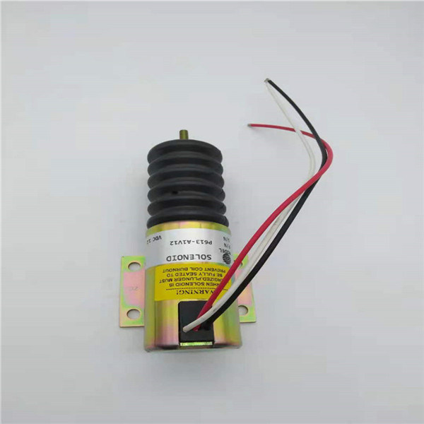 P613-A1V12 2001ES-12E2U1 खुदाई करने वाले Deutz थ्रॉटल इंजन के लिए सोलनॉइड वाल्व फिट रोकें