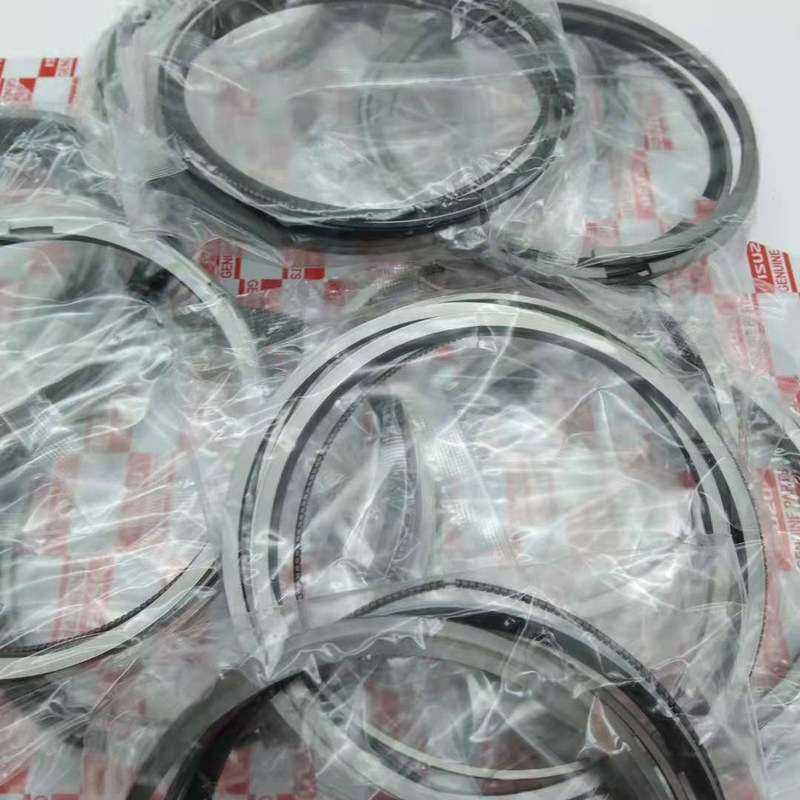 8-98017166-0 पिस्टन रिंग सेट ZX330-3 ZX240-3 खुदाई 4HK1 6HK1 डीजल इंजन फिट बैठता है