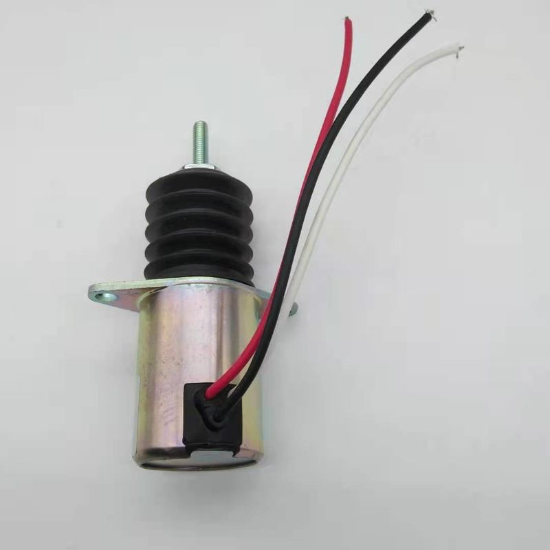 AM124379 P610-A5V 12V जॉन डीरे 455 F915 F925 F935 F1145 इंजन यानमार 3TNE78 के लिए सोलनॉइड वाल्व रोकें