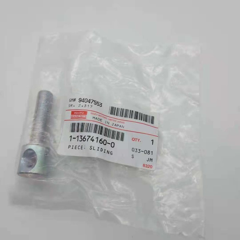 1-13674160-0 1136741600 ISUZU 6BG1 6BD1 6UZ1 समायोजित प्लेट के लिए खुदाई विद्युत भागों स्क्रू स्लाइडिंग