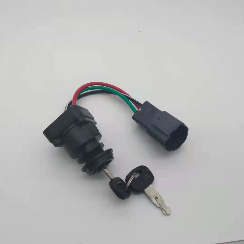 RC411-53964 HRC40-53960 Kubota इग्निशन स्विच शॉर्ट टाइप KX41 KX71 KX71 KX080 KX121 स्टार्टर की