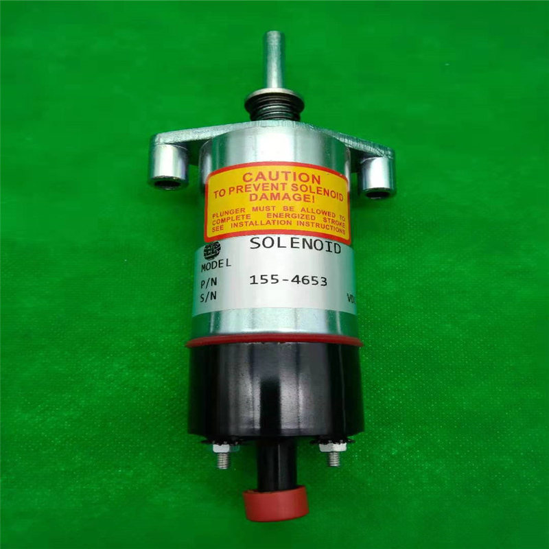 155-4653 खुदाई डीजल इंजन कैट E330 330B 330C के लिए सोलनॉइड वाल्व 24V बंद करो