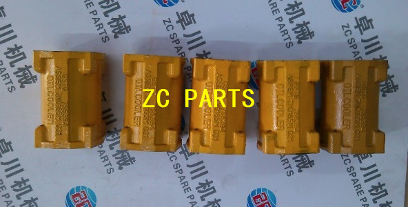 E336 3306 C6121 के लिए 7N0165 7S6394 खुदाई विद्युत भागों इंजन तेल कूलर कोर परख