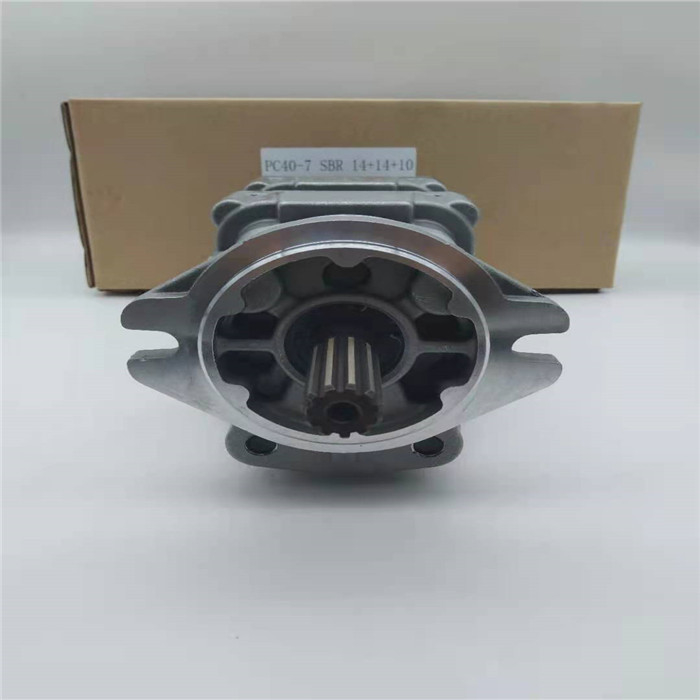 7054108090 पी सी 40-7 705-41-08090 . के लिए मुख्य हाइड्रोलिक तेल गियर पंप परख
